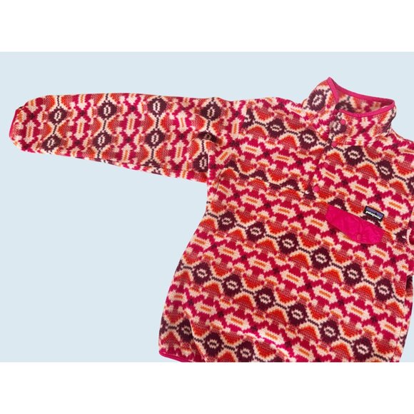 PATAGONIA Women's Synchilla Snap - T Button Fleece Pullover Size S - Picture 5 of 8
